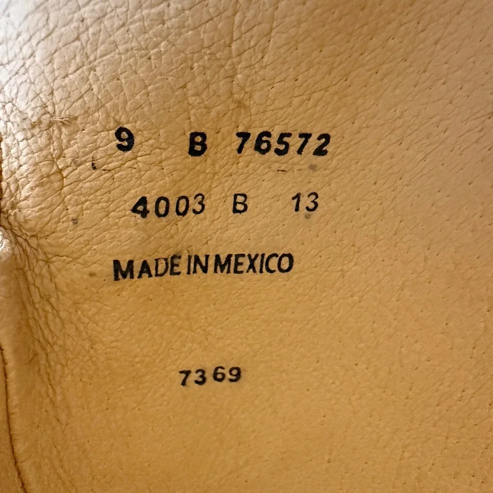 Frye western equestrian